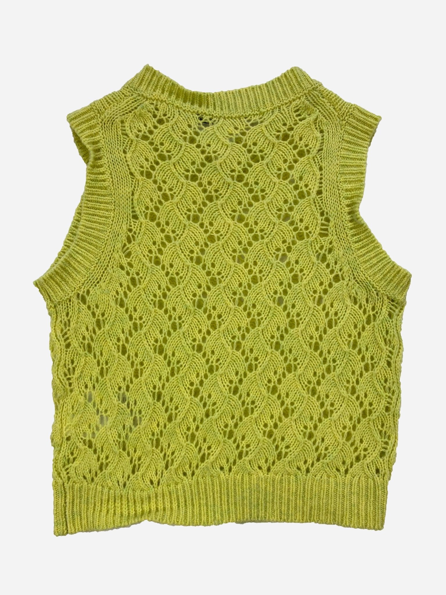 ACNE STUDIOS CROCHET SWEATER VEST. (XS) - SEVENUES.