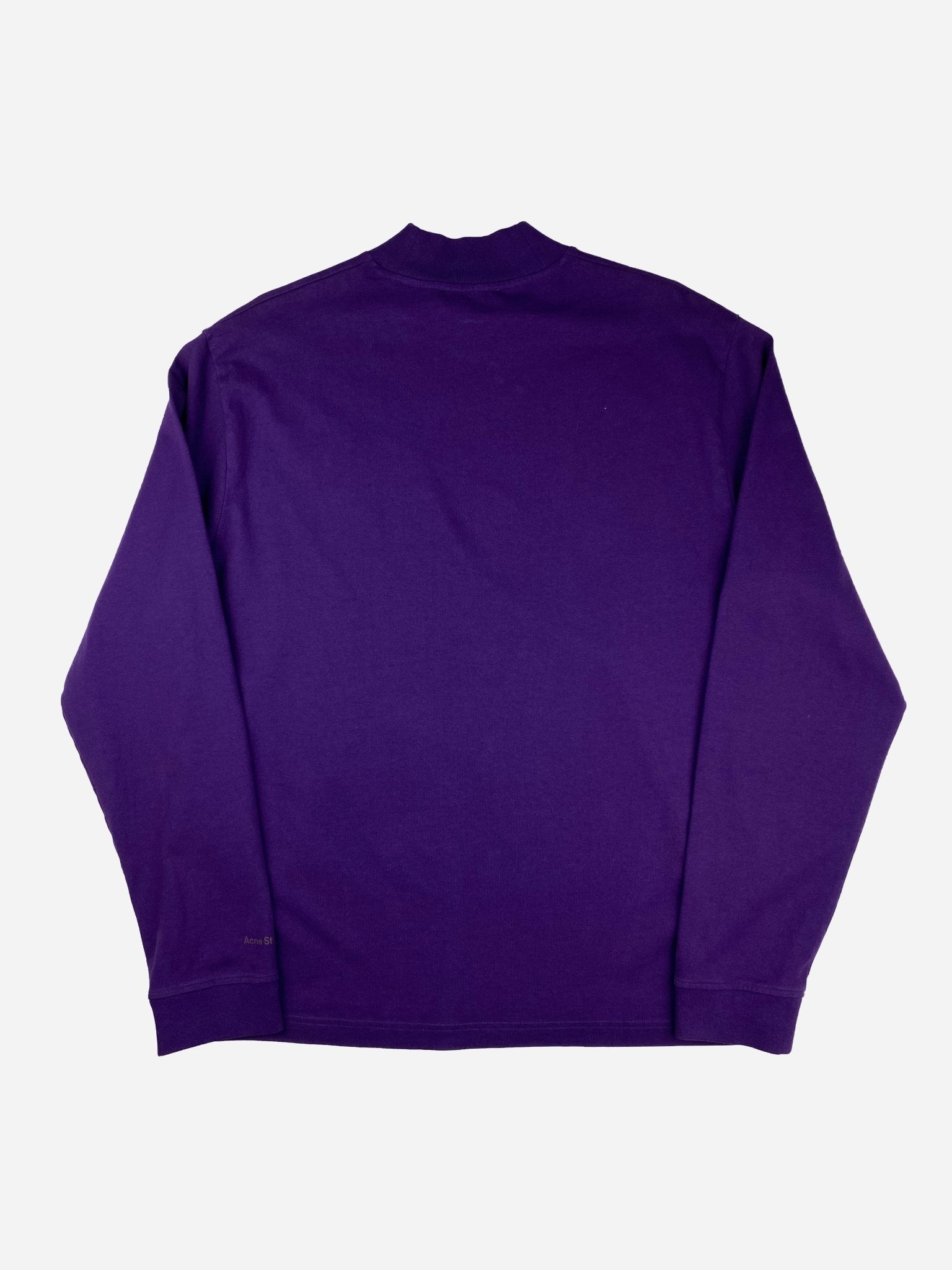 ACNE STUDIOS 'DINOSAUR' MOCKNECK SWEATSHIRT. (L) - SEVENUES.