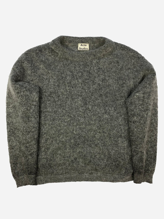 ACNE STUDIOS 'DRAMATIC' MOHAIR OVERSIZED KNIT JUMPER. (XXS) - SEVENUES.