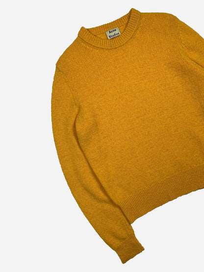 ACNE STUDIOS 'KAI' REVERSE KNITWEAR JUMPER. (M) - SEVENUES.