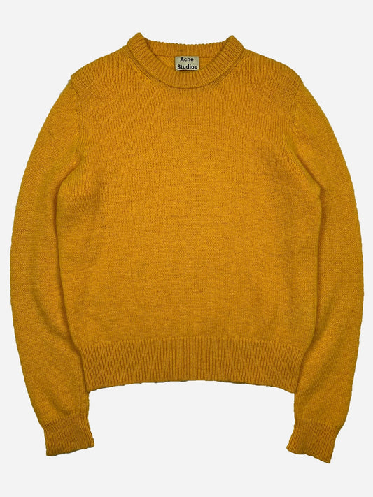 ACNE STUDIOS 'KAI' REVERSE KNITWEAR JUMPER. (M) - SEVENUES.