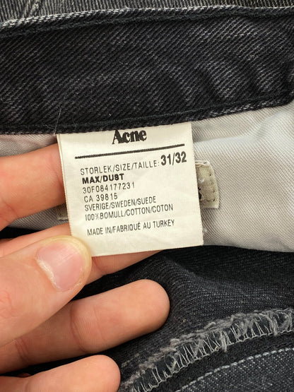 ACNE STUDIOS MAX/DUST DENIM SHORTS. (31/32) - SEVENUES.