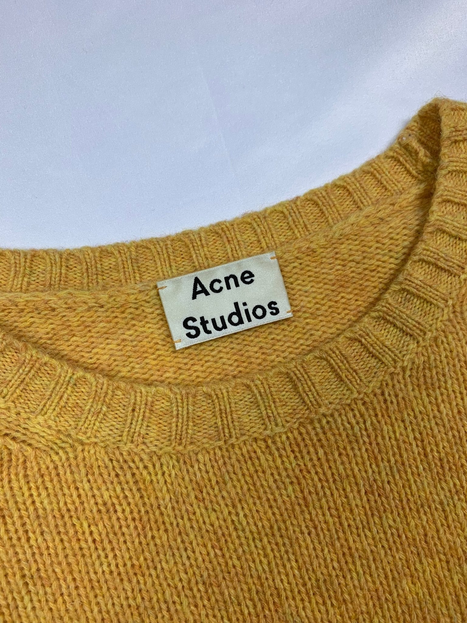 ACNE STUDIOS 'SAMARA WOOL' KNITWEAR JUMPER. (XS) - SEVENUES.