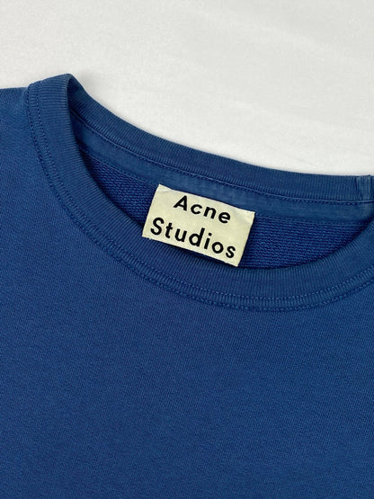 ACNE STUDIOS S/S '18 'FAISE' CREWNECK SWEATSHIRT. (S) - SEVENUES.