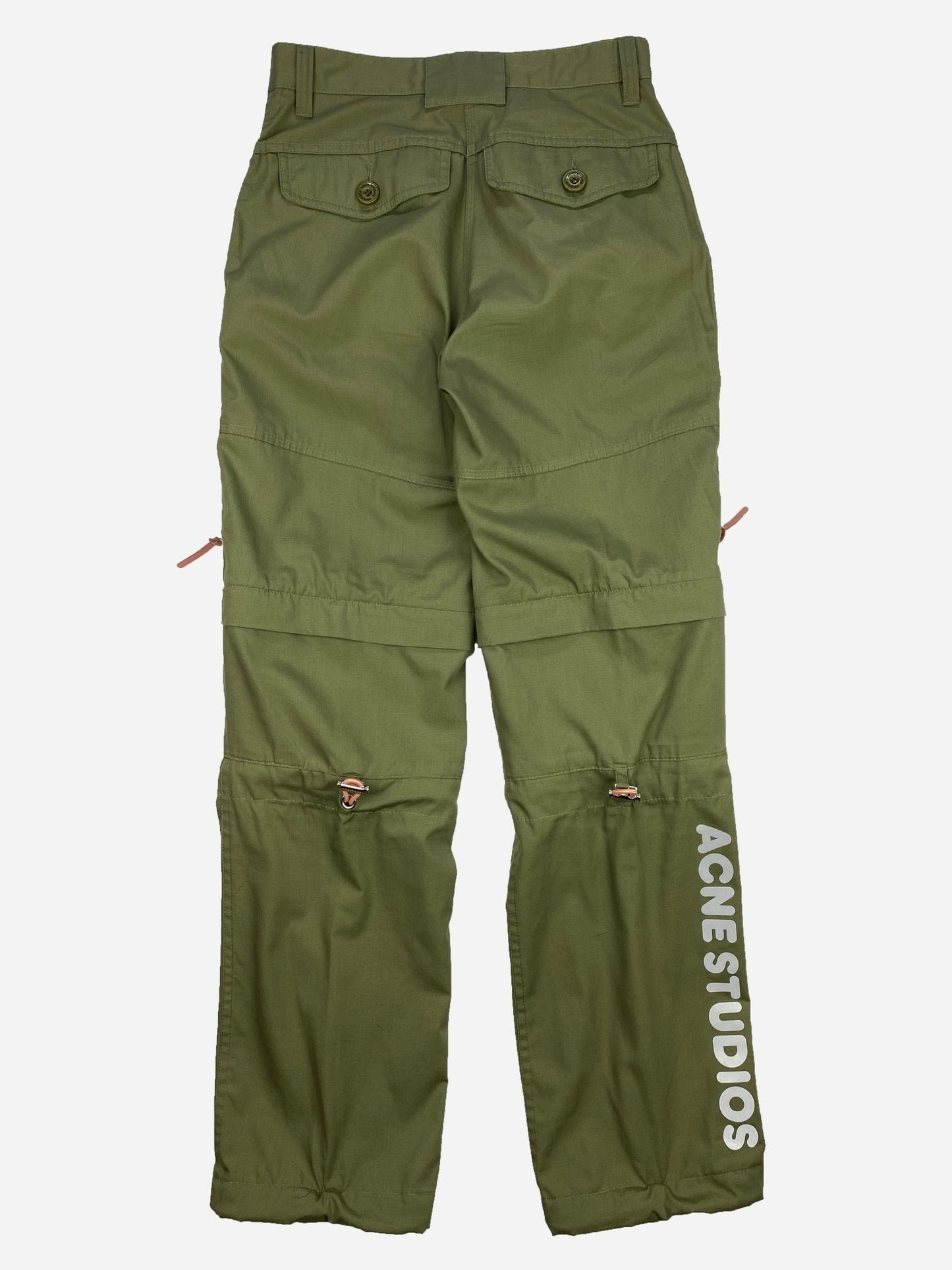 ACNE STUDIOS X FJÄLLRÄVEN 'GAITER' CARGO PANTS. (32) - SEVENUES.