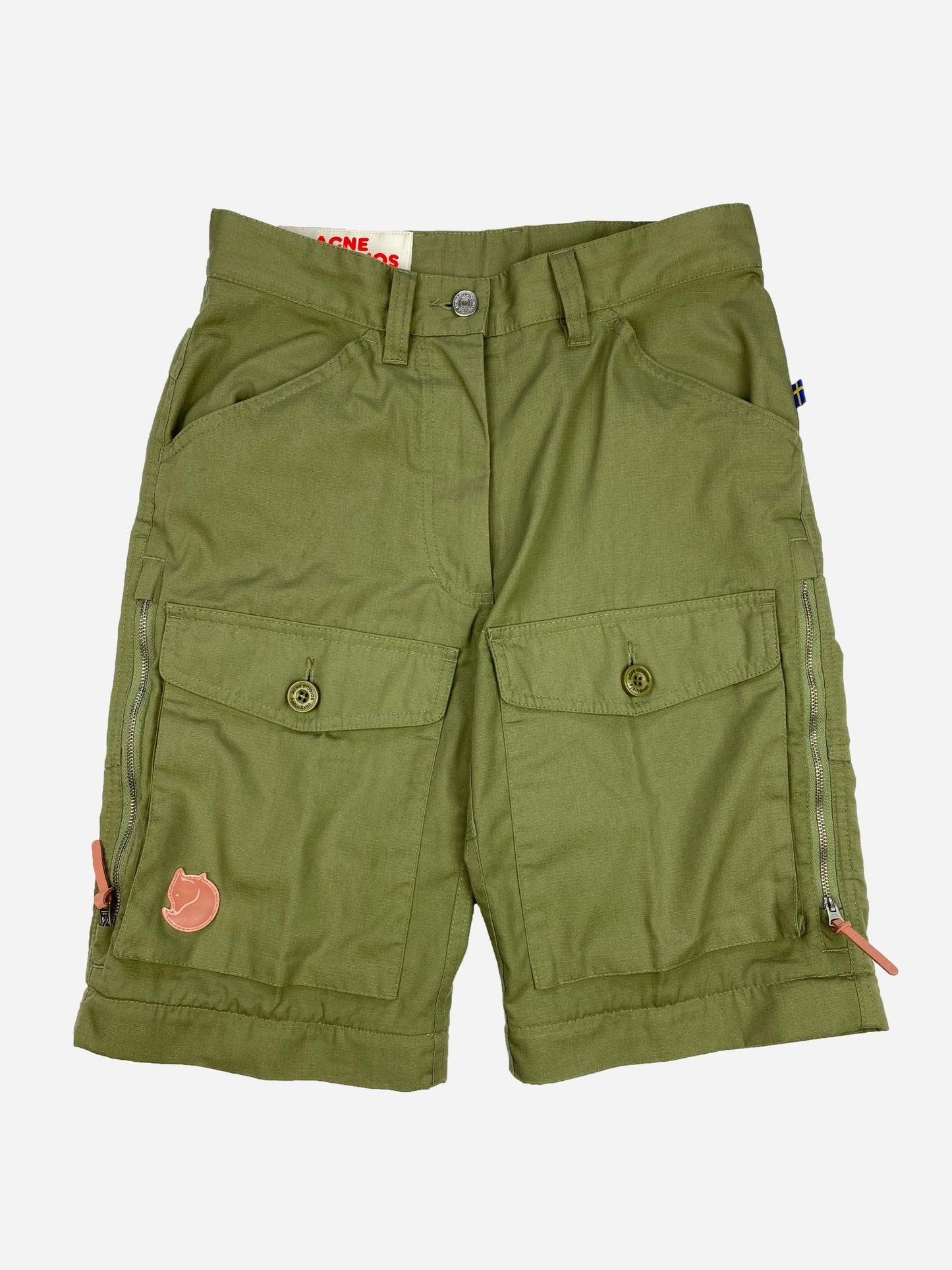 ACNE STUDIOS X FJÄLLRÄVEN 'GAITER' CARGO PANTS. (32) - SEVENUES.