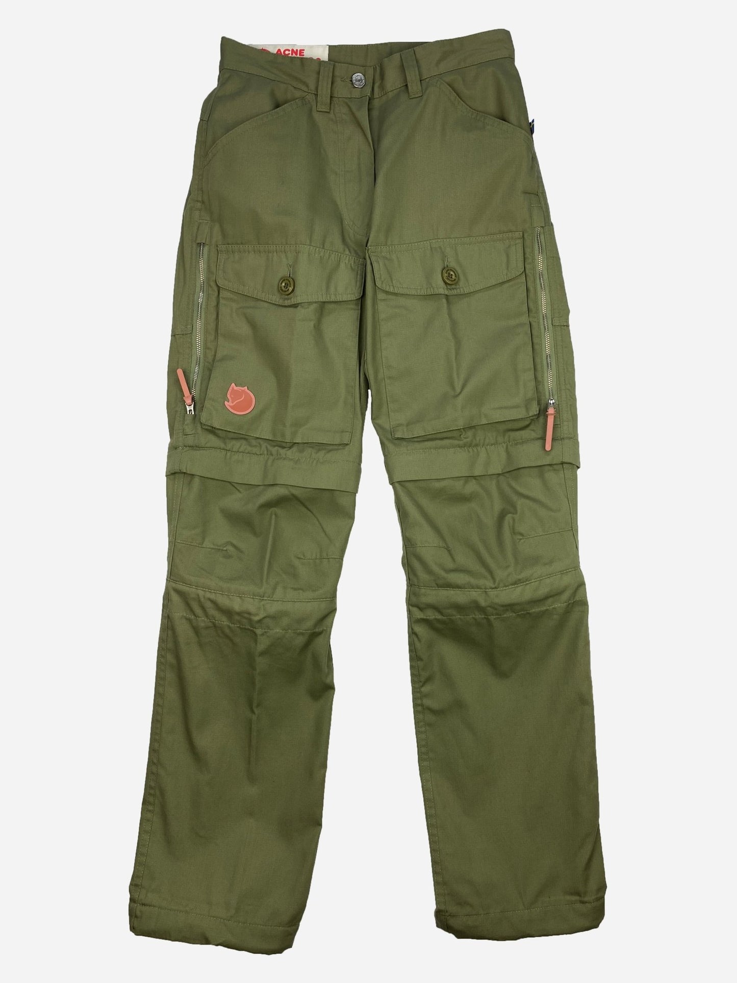 ACNE STUDIOS X FJÄLLRÄVEN 'GAITER' CARGO PANTS. (32) - SEVENUES.