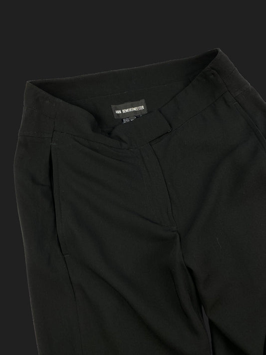 ANN DEMEULEMEESTER S/S 2014 FLOW RAYON PANTS. (36 / S) - SEVENUES.