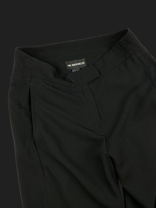 ANN DEMEULEMEESTER S/S 2014 FLOW RAYON PANTS. (36 / S)