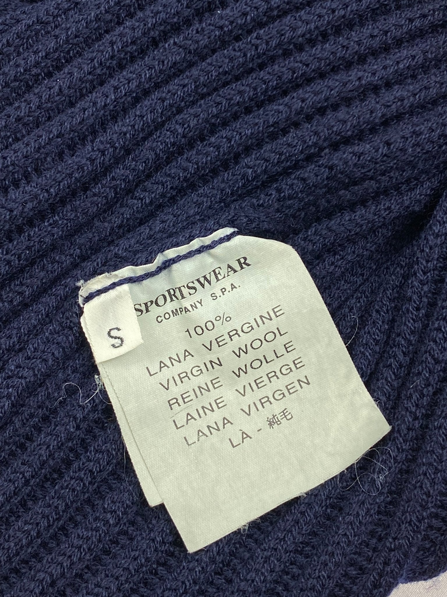 ARCHIVE STONE ISLAND A/W 1997 KNITWEAR JUMPER. (S) - SEVENUES.