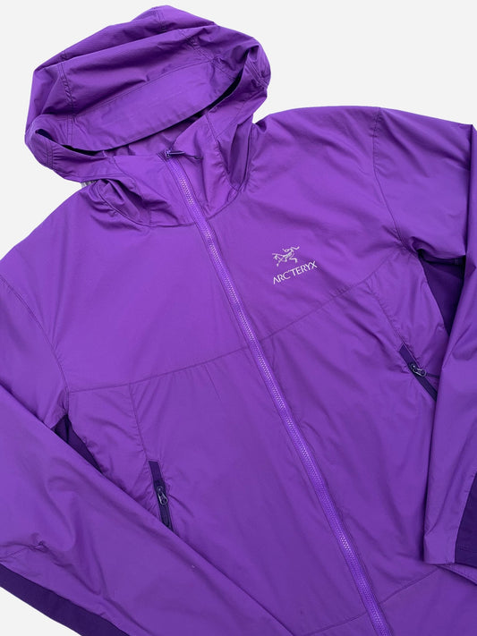 ARC'TERYX ATOM SL HOODY SHELL JACKET PURPLE. (XL) - SEVENUES.