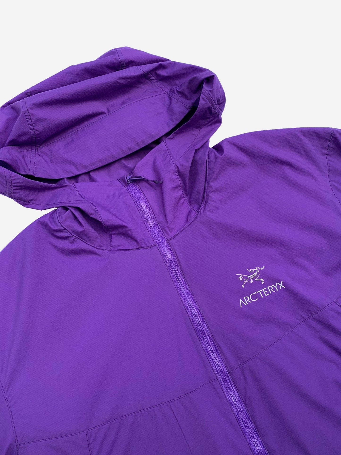 ARC'TERYX ATOM SL HOODY SHELL JACKET PURPLE. (XL) - SEVENUES.