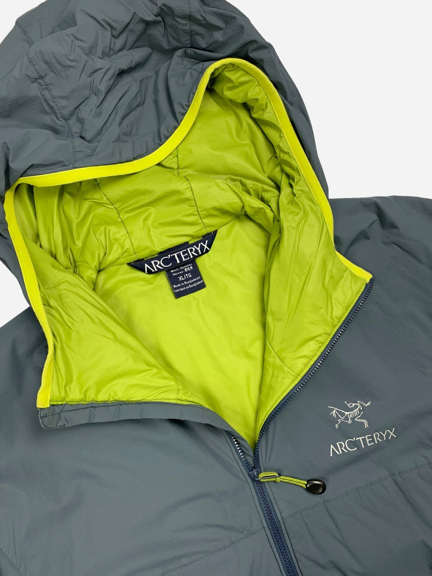 ARC'TERYX ATOM SL HOODY SHELL JACKET. (XL) - SEVENUES.