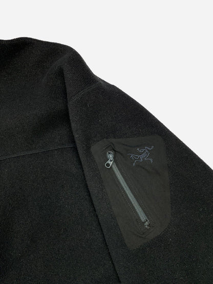 ARC'TERYX COVERT HOODY POLARTEC FLEECE JACKET. (L) - SEVENUES.