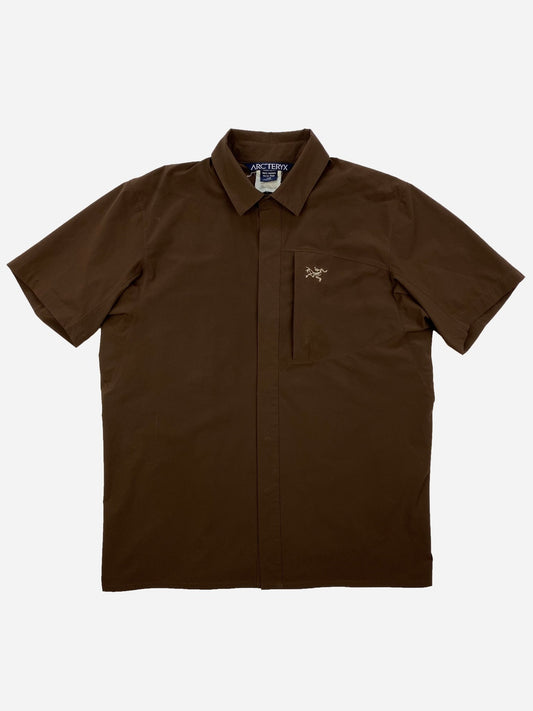 ARC'TERYX NYLON HIKING SHORT - SLEEVE SHIRT. (L) - SEVENUES.