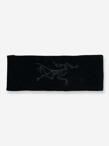 ARC'TERYX 'RHO' LOGO EMBROIDERY HEADBAND.