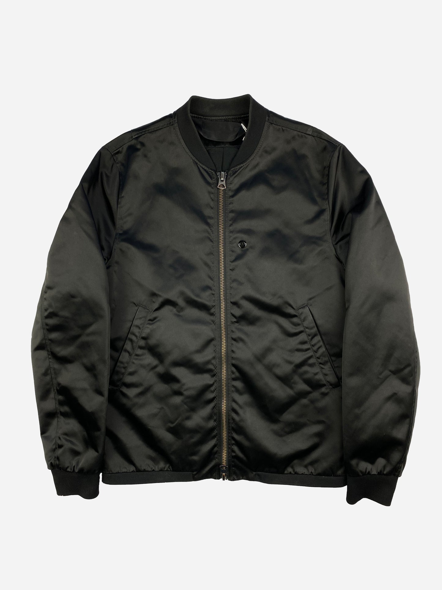 ACNE STUDIOS 'SELO LIGHT' NYLON BOMBER JACKET. (48 / M)