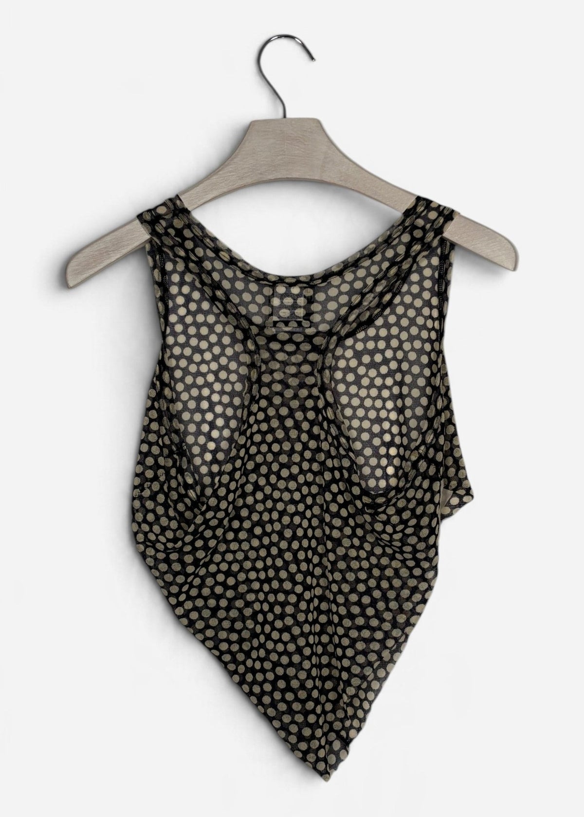 ASYMMETRICAL MESH TOP. - SEVENUES.