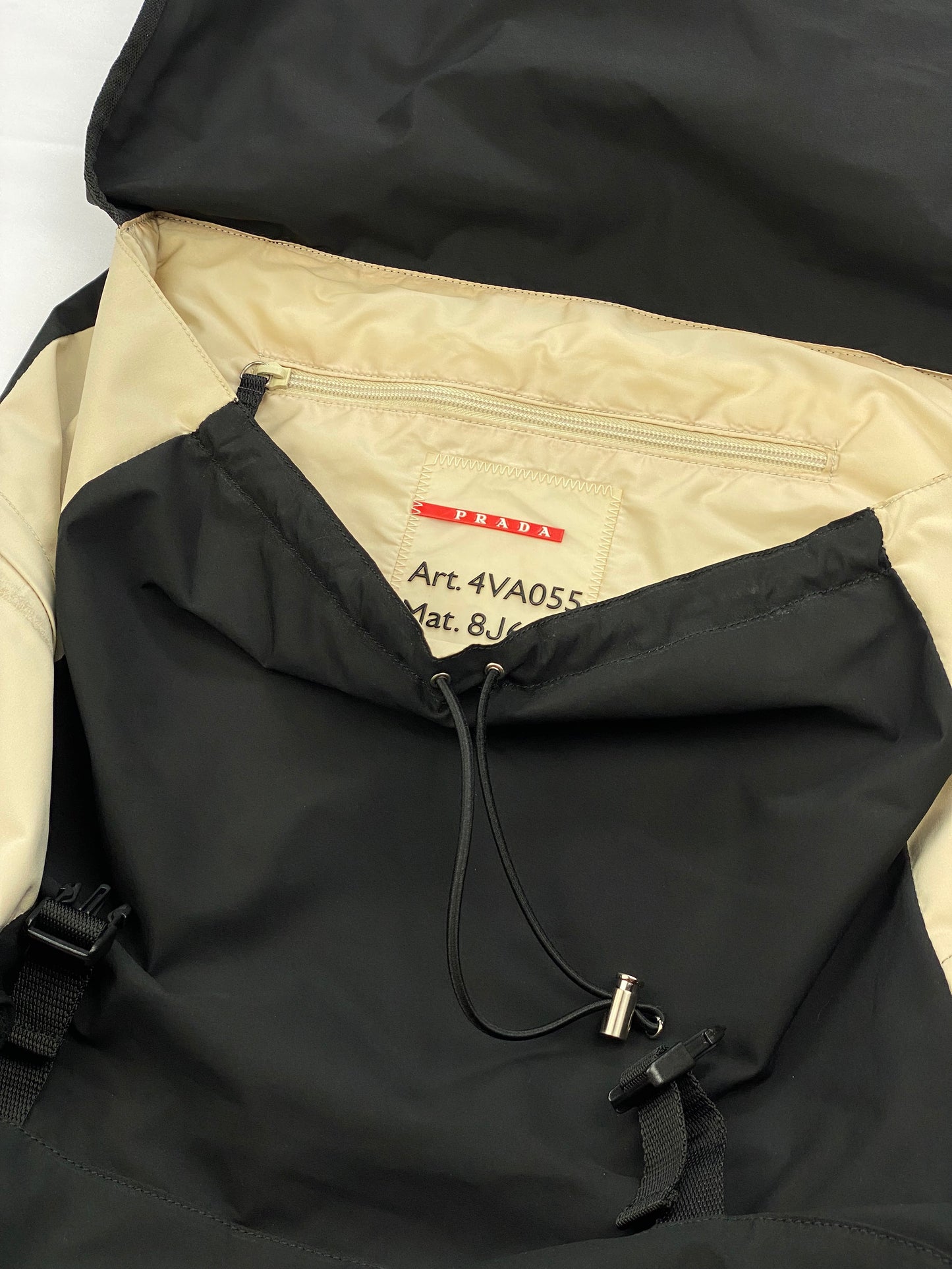 PRADA LINEA ROSSA S/S 2004 NYLON MESSENGER BAG.