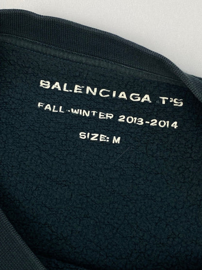 BALENCIAGA F/W 2013 CREWNECK SWEATSHIRT. (M) - SEVENUES.