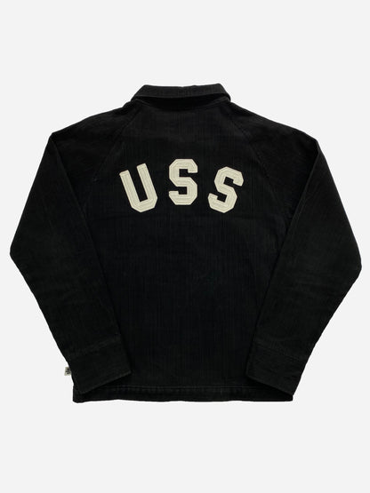 URSUS BAPE CORDUROY 'U.S.S' WORKWEAR JACKET. (S)