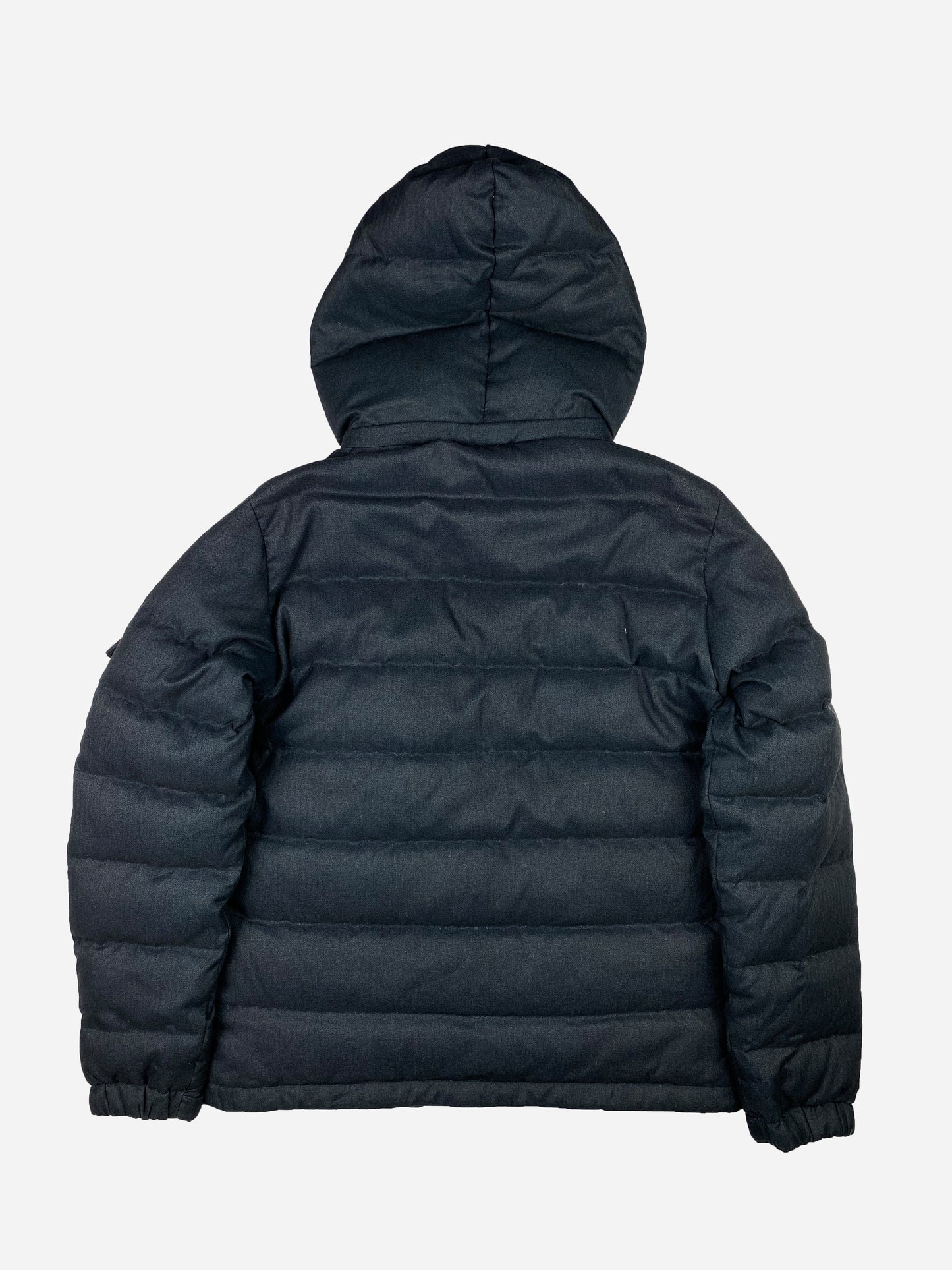 BEAMS HEART HERRINGBONE DOWN JACKET. (M)