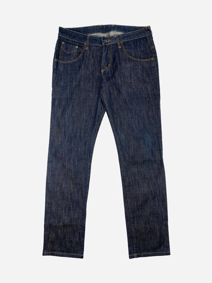 DIRK BIKKEMBERGS 2000's 'BIKK' EMBROIDERY DENIM. (34)