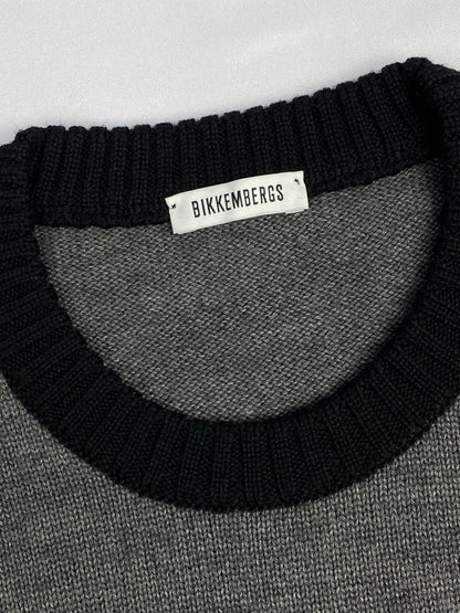 DIRK BIKKEMBERGS F/W 2012 WOOL KNIT SWEATER. (L)