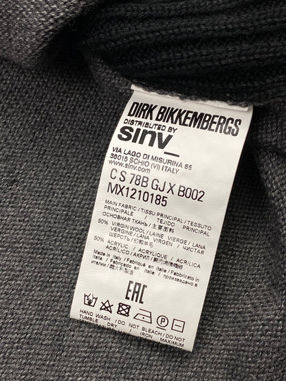 DIRK BIKKEMBERGS F/W 2012 WOOL KNIT SWEATER. (L)