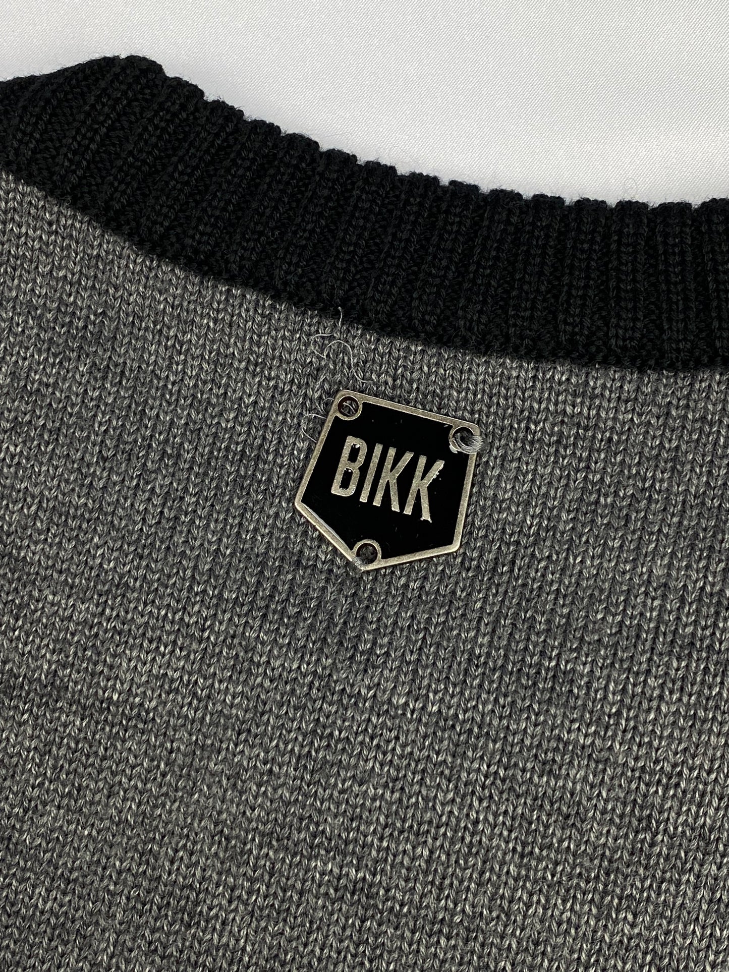 DIRK BIKKEMBERGS F/W 2012 WOOL KNIT SWEATER. (L)