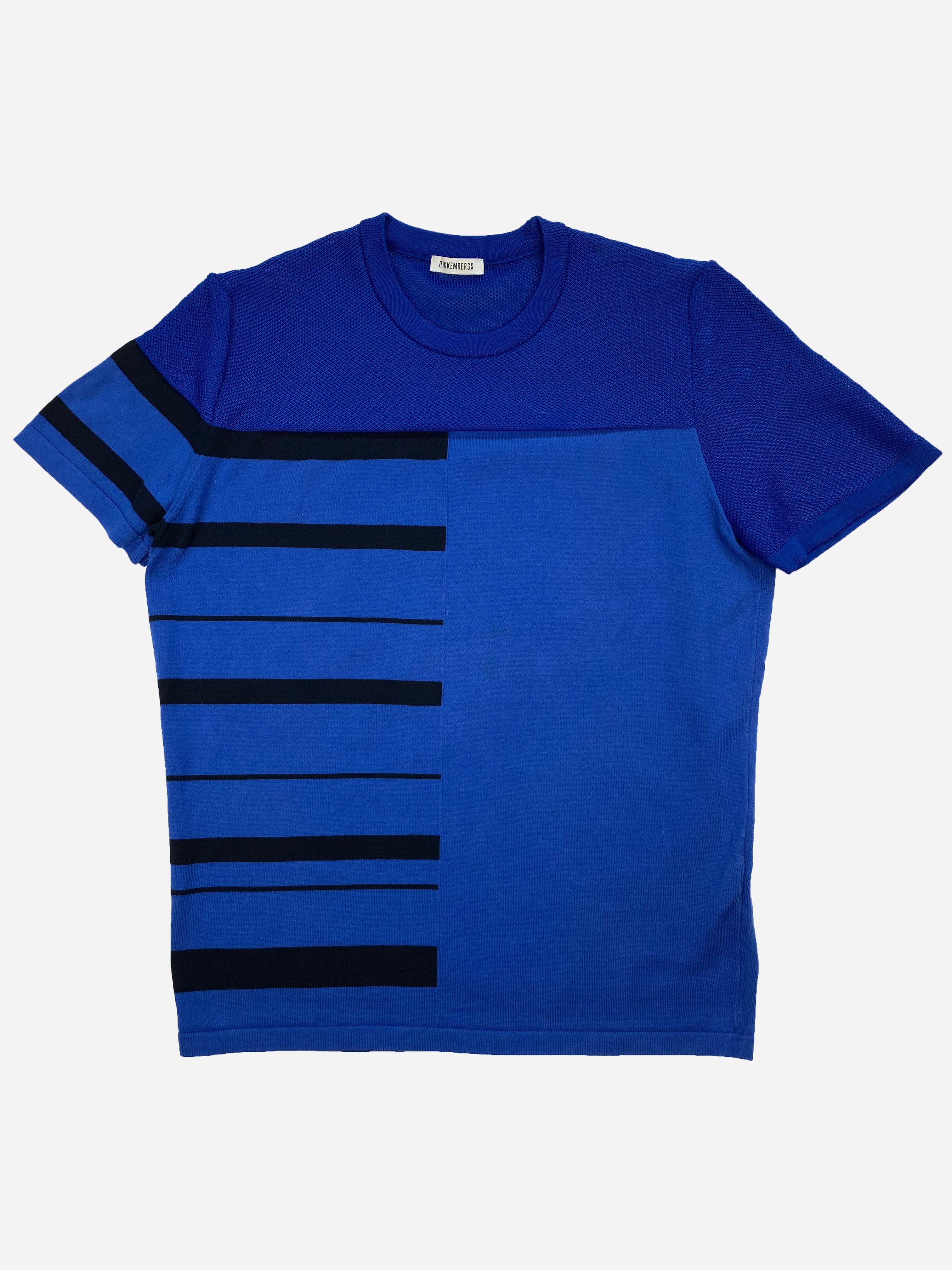 DIRK BIKKEMBERGS MESH HYBRID T-SHIRT. (XL) – SEVENUES CLO.