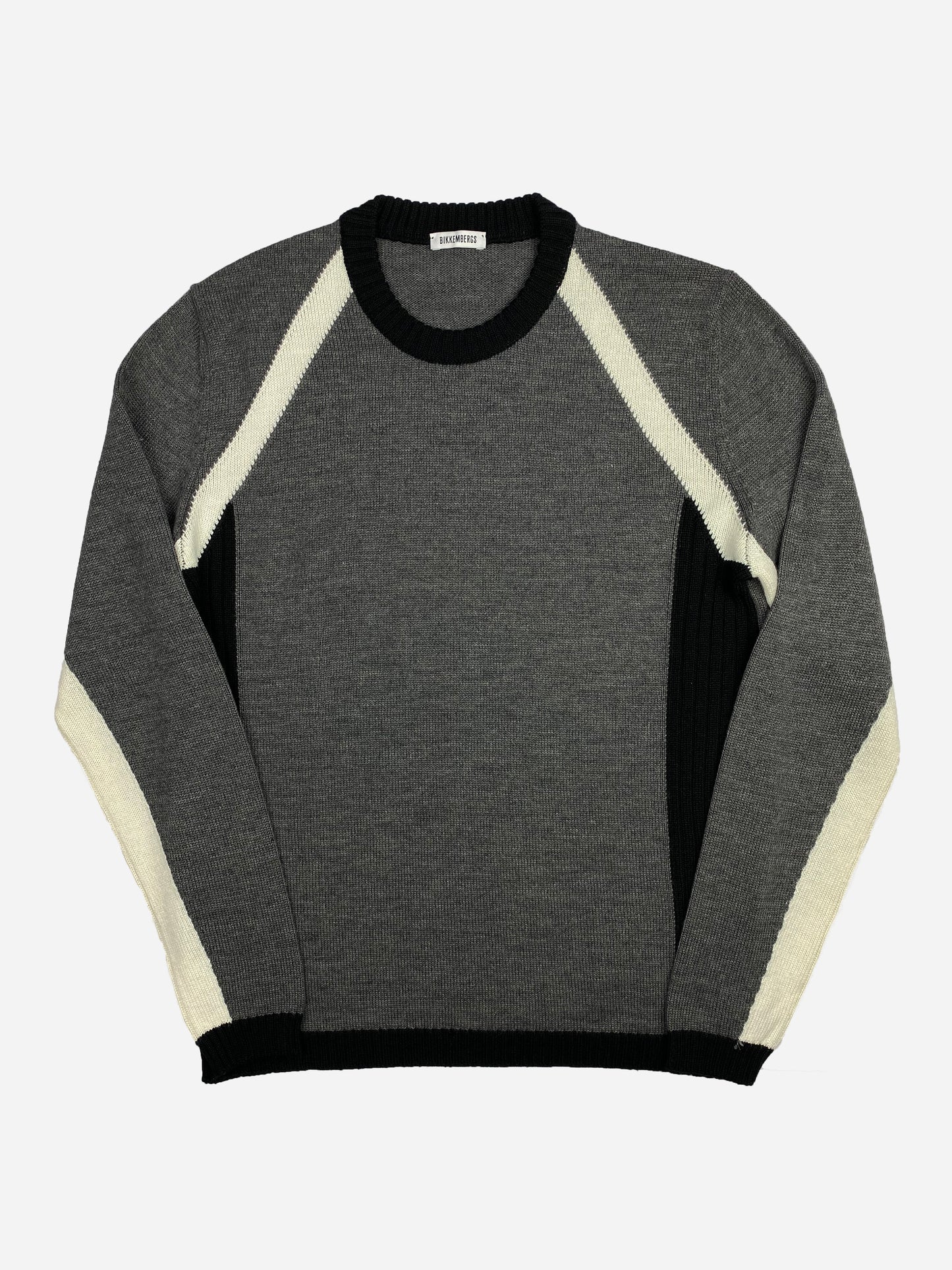 DIRK BIKKEMBERGS F/W 2012 WOOL KNIT SWEATER. (L)