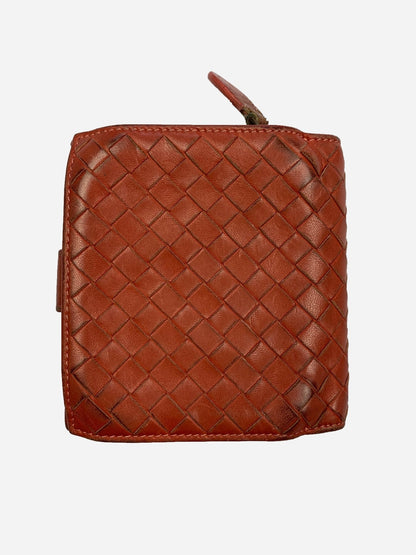 BOTTEGA VENETA INTRECCIATO LEATHER WALLET. - SEVENUES.