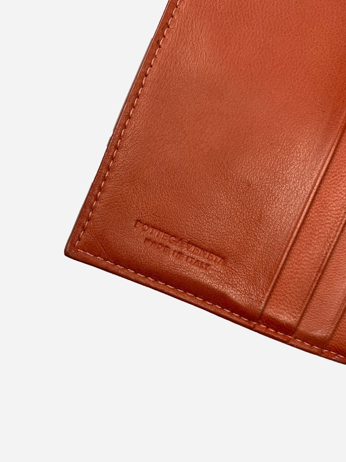 BOTTEGA VENETA INTRECCIATO LEATHER WALLET. - SEVENUES.