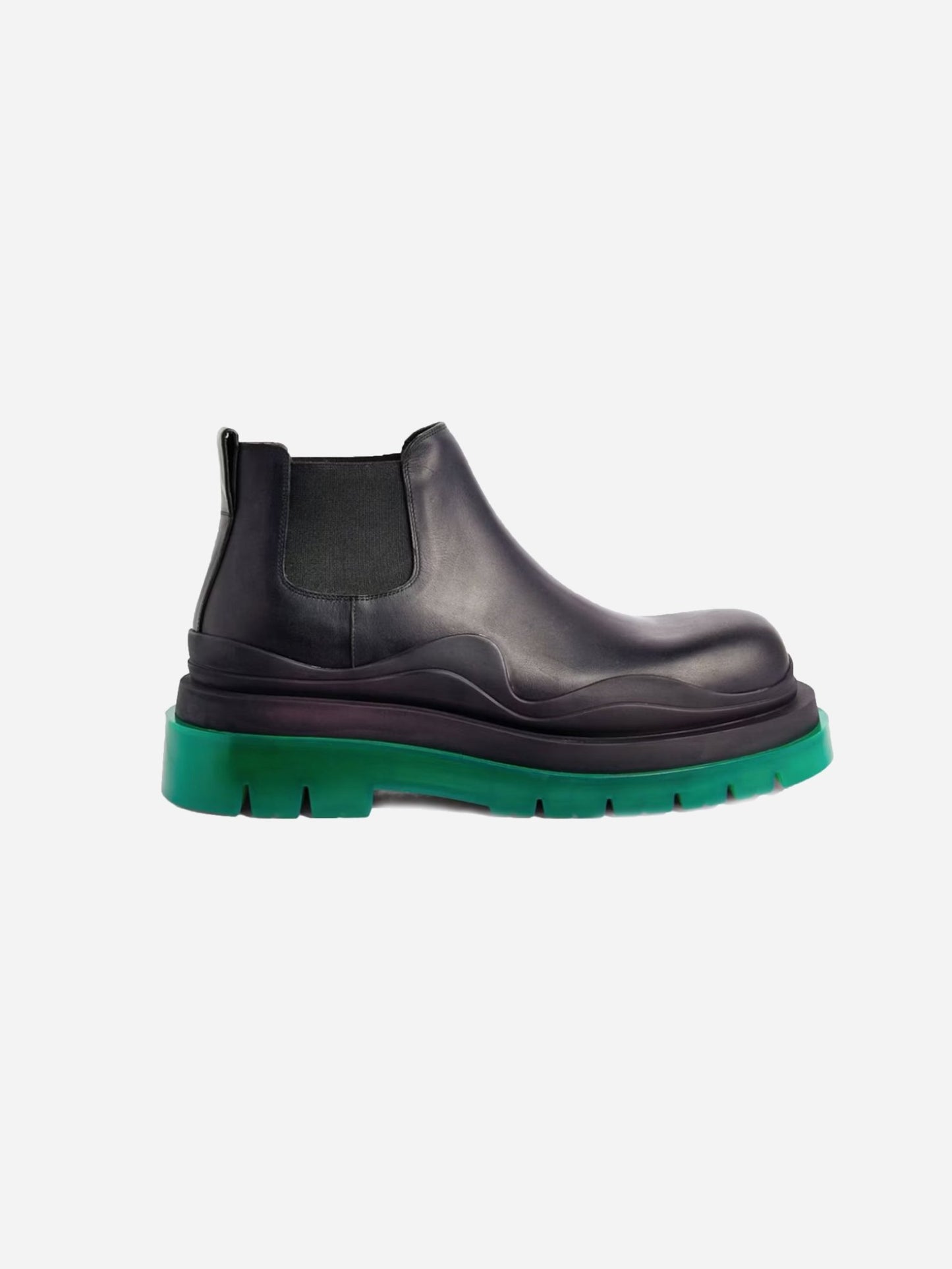 BOTTEGA VENETA TIRE CHELSEA ANKLE BOOTS. (43) - SEVENUES.