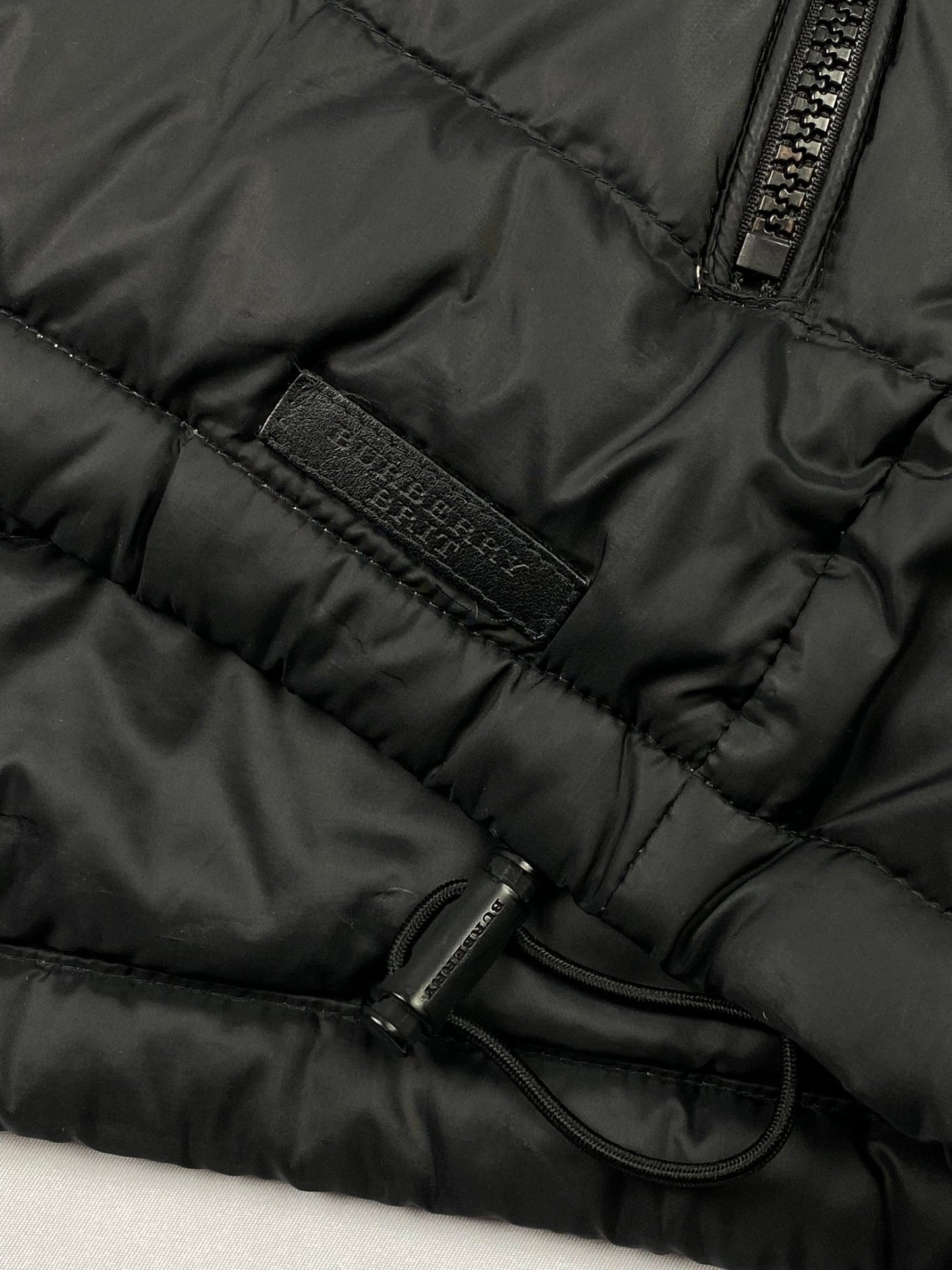 BURBERRY BRIT NYLON GOOSE DOWN JACKET. (XS) - SEVENUES.