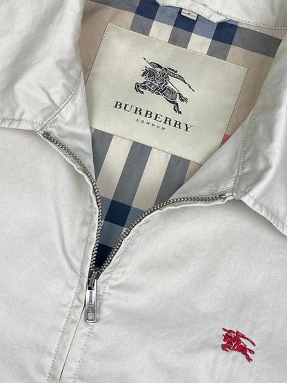 BURBERRY LONDON HARRINGTON JACKET WITH NOVACHECK LINING. (L) - SEVENUES.