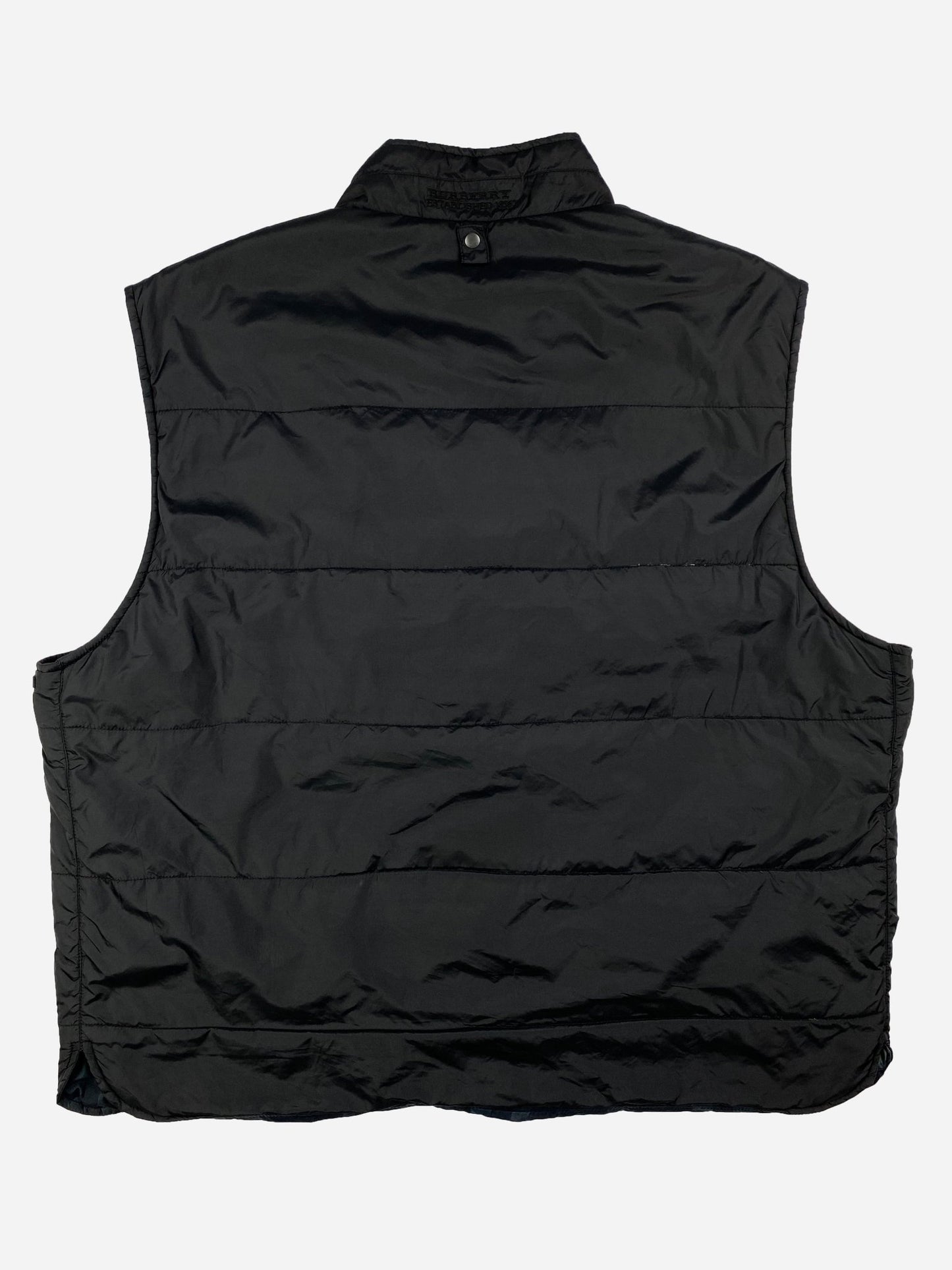 BURBERRY LONDON NYLON VEST W/ NOVACHECK LINING. (60 / XXL) - SEVENUES.