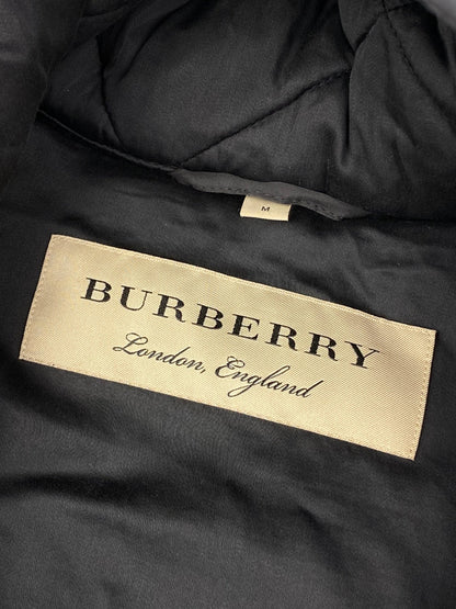 BURBERRY LONDON PADDED QUILTED PARKA COAT. (M) - SEVENUES.