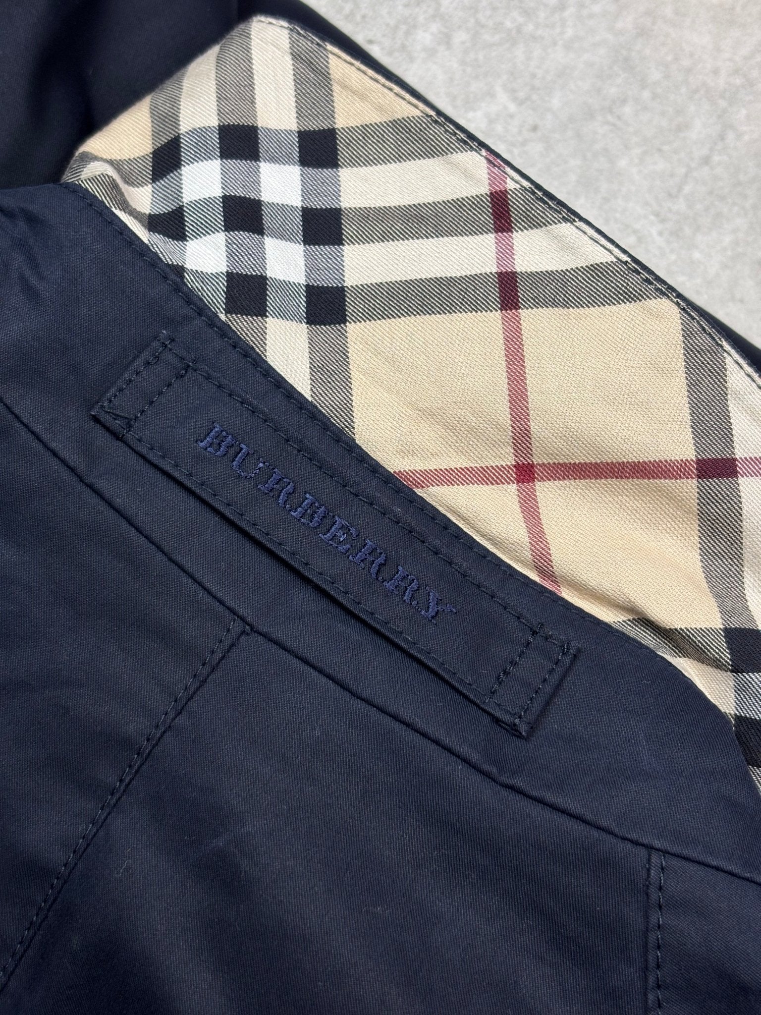 BURBERRY LONDON POPELINE NOVACHECK - LINED COAT. (48 / M) - SEVENUES.