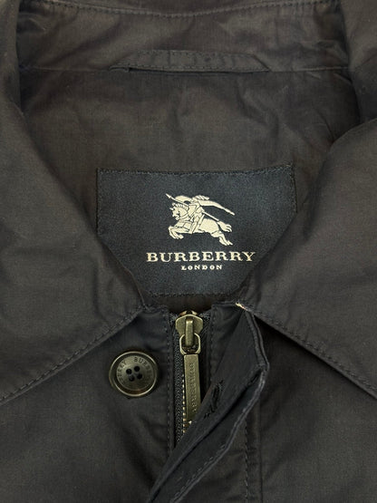 BURBERRY LONDON POPELINE NOVACHECK - LINED COAT. (48 / M) - SEVENUES.