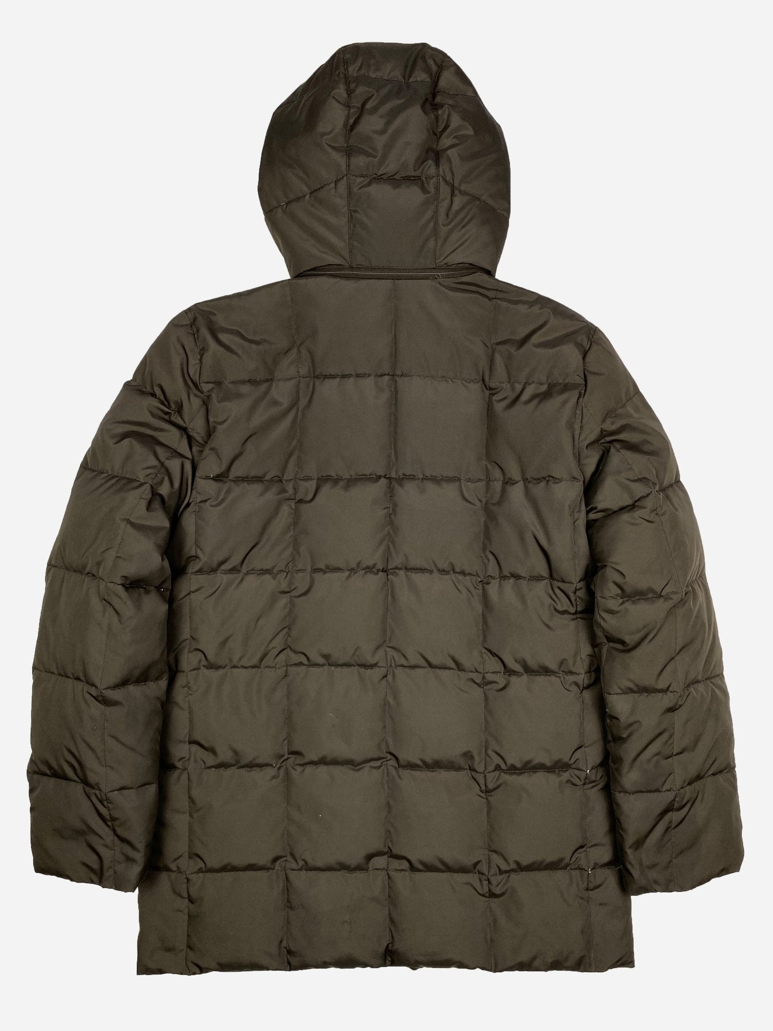 BURBERRY LONDON PUFFER DOWN JACKET WITH NOVACHECK LINING. (36 / S) - SEVENUES.