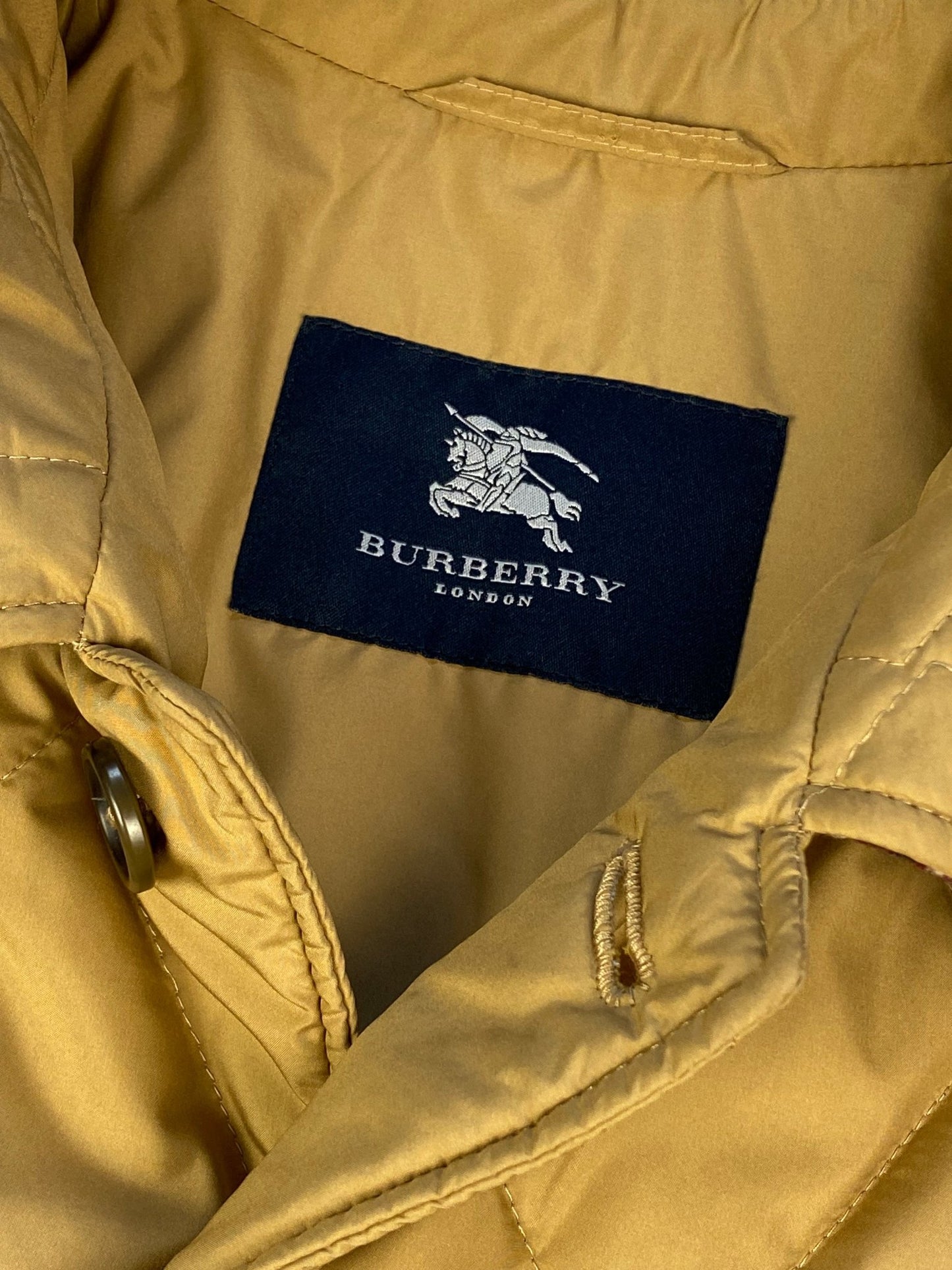 BURBERRY LONDON QUILTED JACKET W/ WOOL NOVACHECK LINING. (52 / L) - SEVENUES.