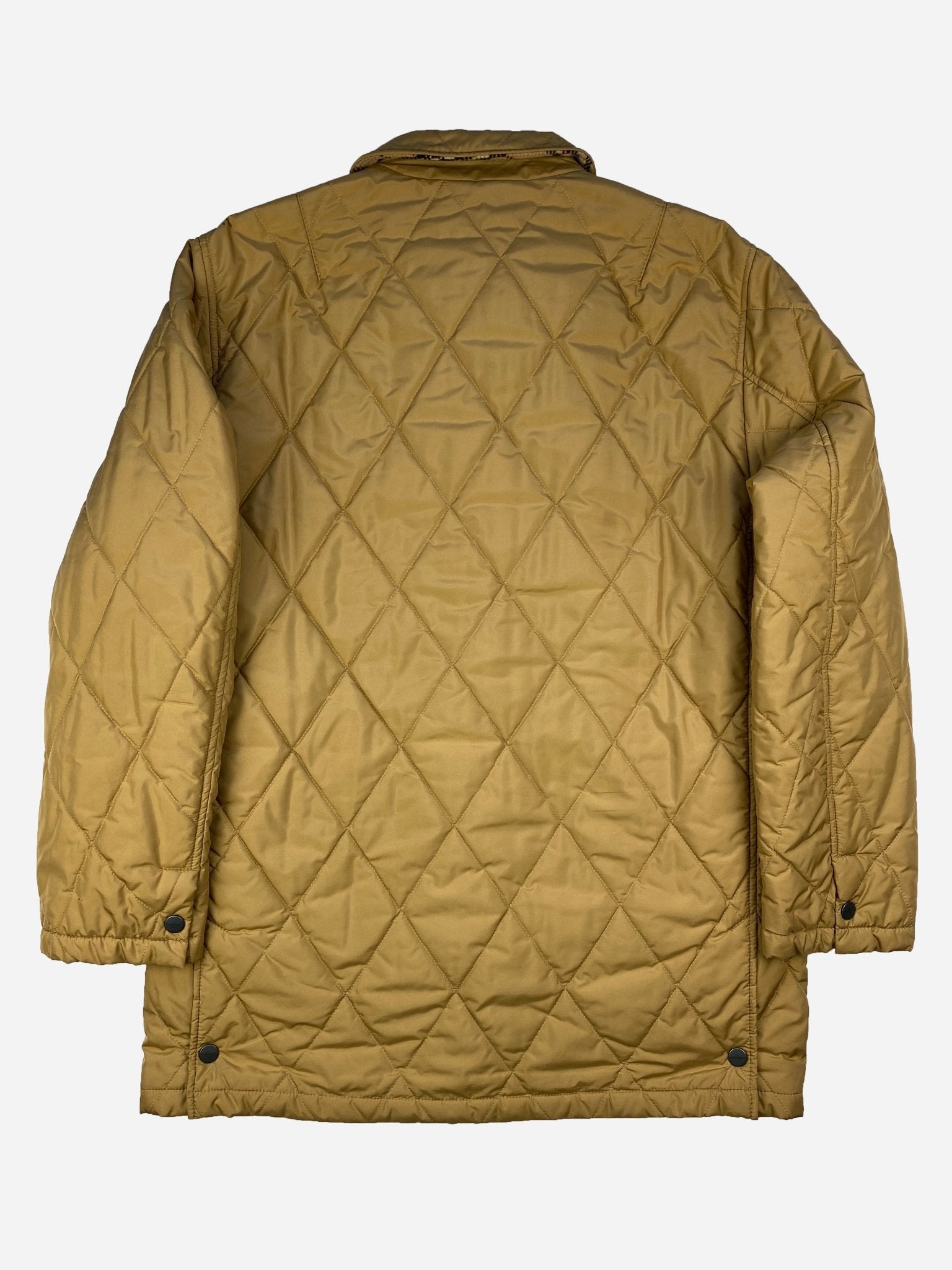 BURBERRY LONDON QUILTED JACKET W/ WOOL NOVACHECK LINING. (52 / L) - SEVENUES.