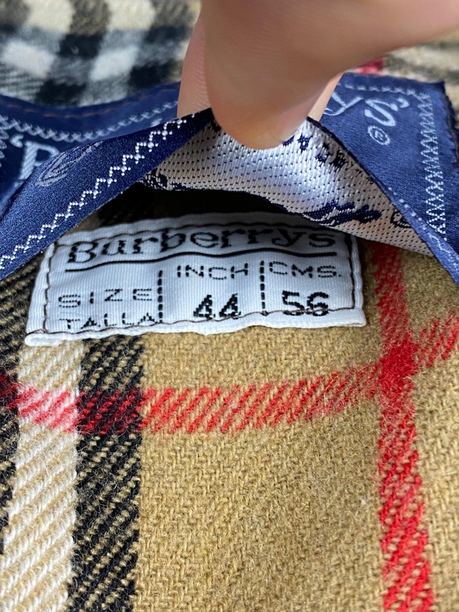 BURBERRY LONDON WOOL HARRINGTON JACKET. (56 / XL) - SEVENUES.