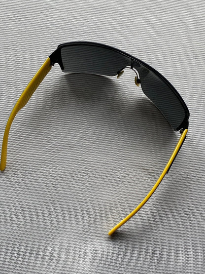 BURBERRY SPORT 2000's SHIELD SUNGLASSES. - SEVENUES.