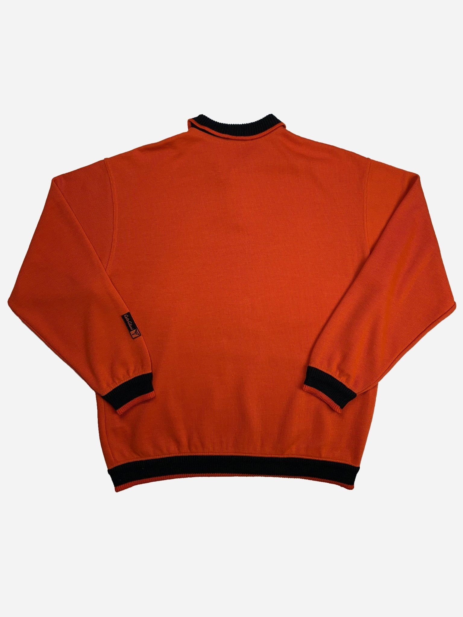 CARLO COLUCCI SPORT POLO SWEATSHIRT. (L) - SEVENUES.