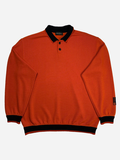 CARLO COLUCCI SPORT POLO SWEATSHIRT. (L) - SEVENUES.