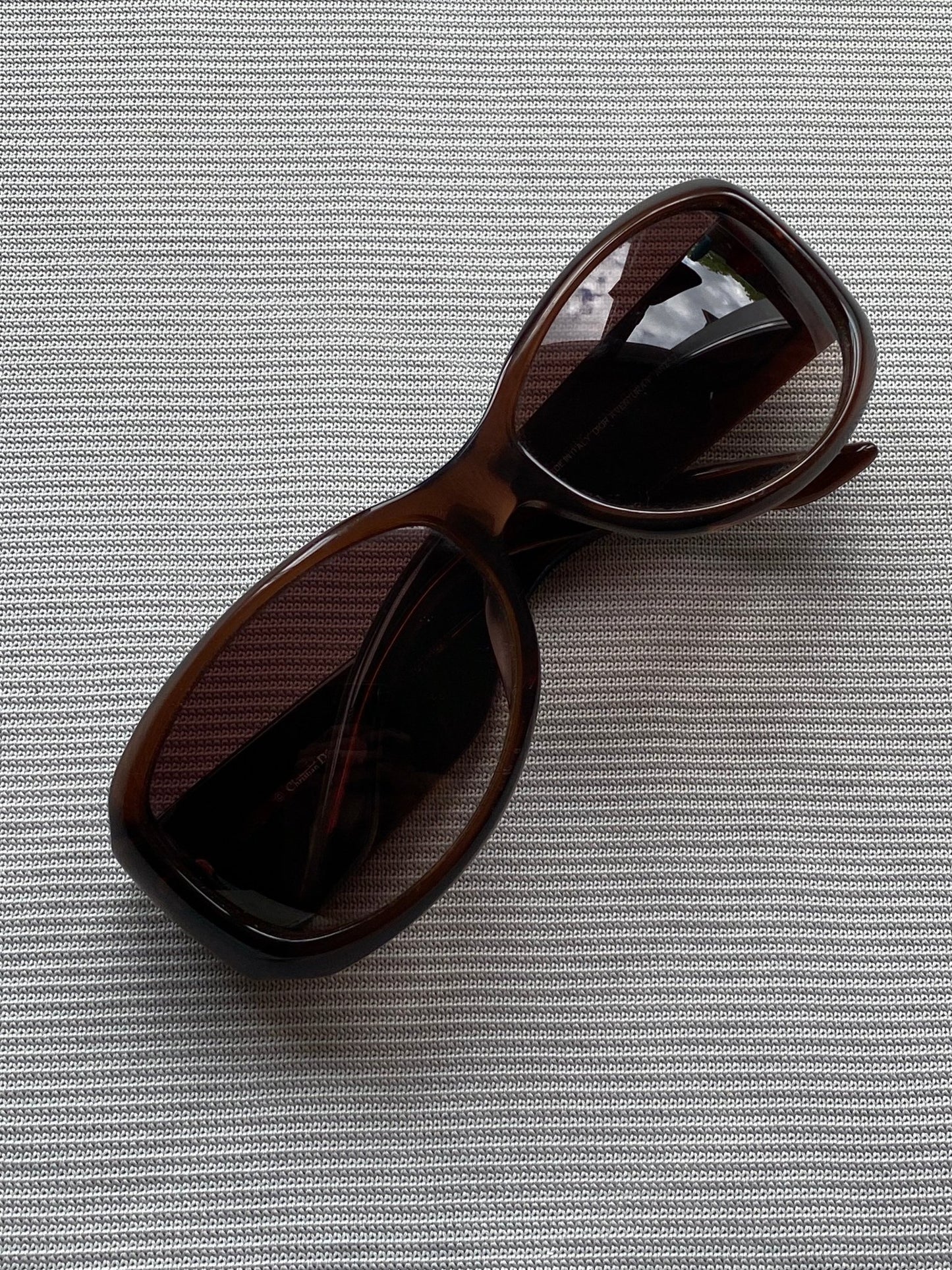 CHRISTIAN DIOR 1990's 'AVENTURA' LOGO SUNGLASSES. - SEVENUES.