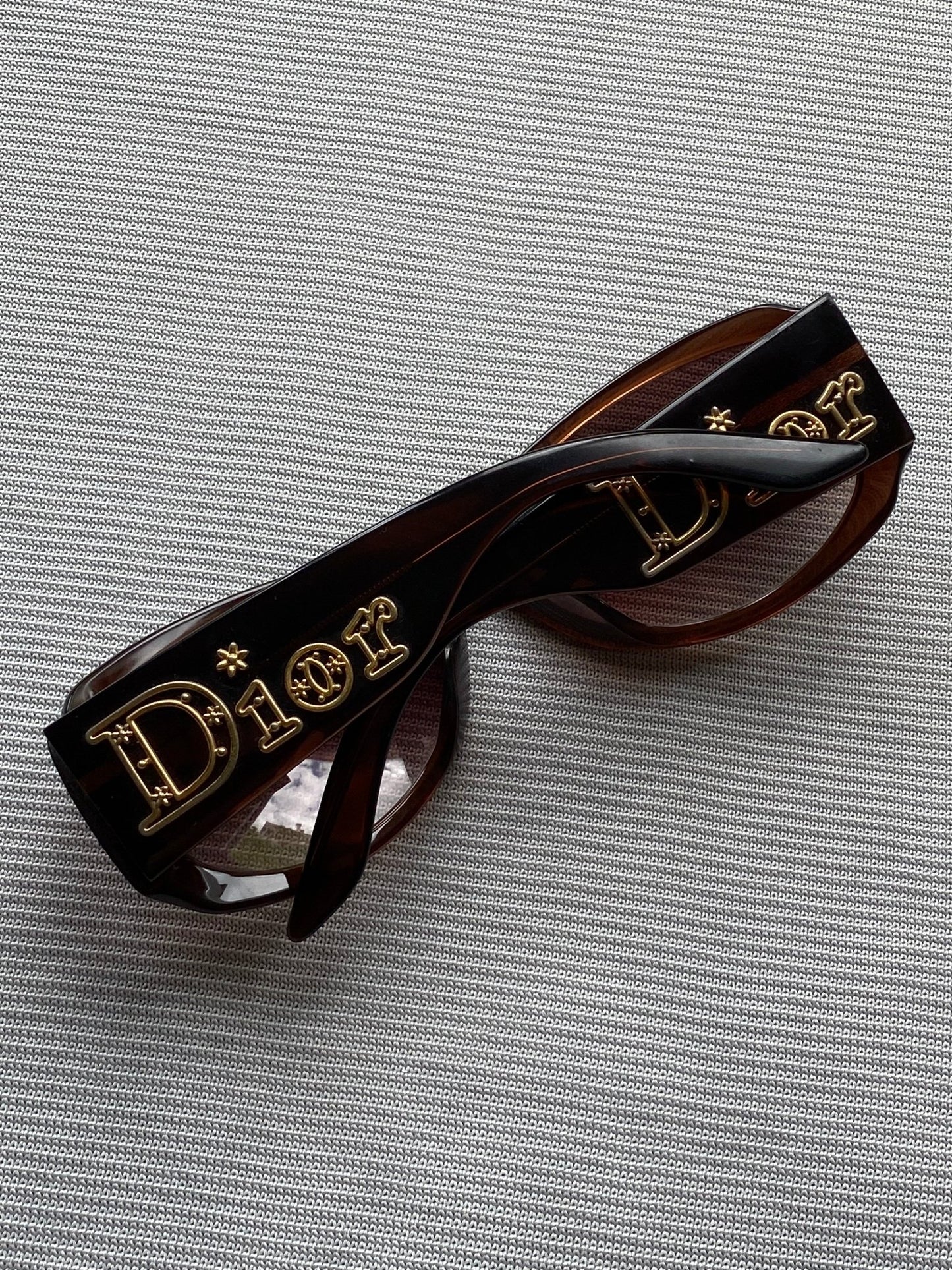 CHRISTIAN DIOR 1990's 'AVENTURA' LOGO SUNGLASSES. - SEVENUES.